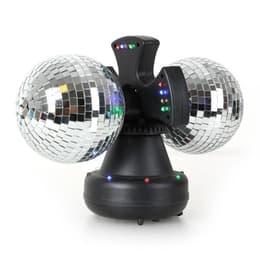 rotating mirror ball with lights kmart