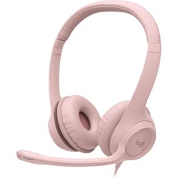 Logitech H390 gaming wired Headphones with microphone - Pink