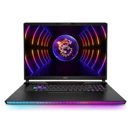 MSI Raider GE78HX 13VH 259UK 17-inch - Core i9-13980HX - 32GB 2000GB NVIDIA GeForce RTX 4080 QWERTY - English