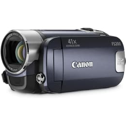 Canon Legria FS200 Camcorder - Black/Silver