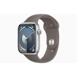 Apple Watch Series 9 (2023) GPS 45 mm - Aluminium Silver - Sport band Grey