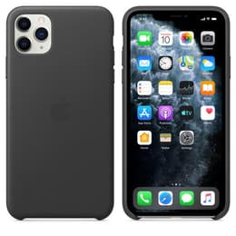 Apple Leather case iPhone 11 Pro Max - Leather Black