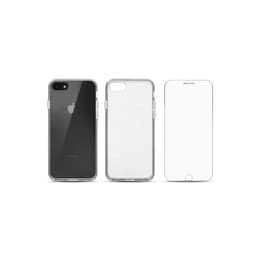 Back Market Case iPhone 7 and iPhone 8 and protective screen - GRS 4.0 Recycled plastic - Transparent