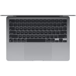 MacBook Air 15-inch (2024) - Apple M3 8-core and 10-core GPU - 8GB RAM - SSD 256GB - Standard display - QWERTY - English