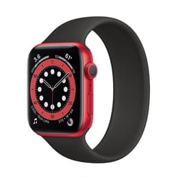 Apple Watch Series 7 (2021) GPS + Cellular 41 mm - Aluminium Red - Sport band Black