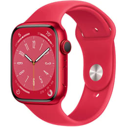 Apple Watch Series 9 (2023) GPS + Cellular 41 mm - Aluminium Red - Sport band Red