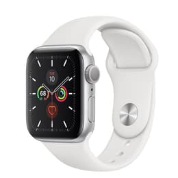 Apple Watch Series 5 (2019) GPS 40 mm - Aluminium Silver - Sport band White