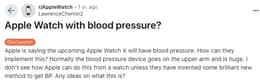 Blood pressure sensor-reddit