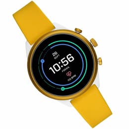 Fossil Smart Watch FTW6053 HR GPS Yellow White Back Market