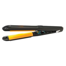 Round hair outlet straightener